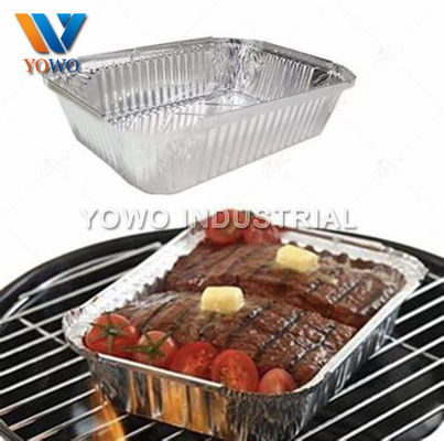 FDA bestätigte sicheren Aluminiumbehälter der Mikrowellen-1.5lb mit Deckeln